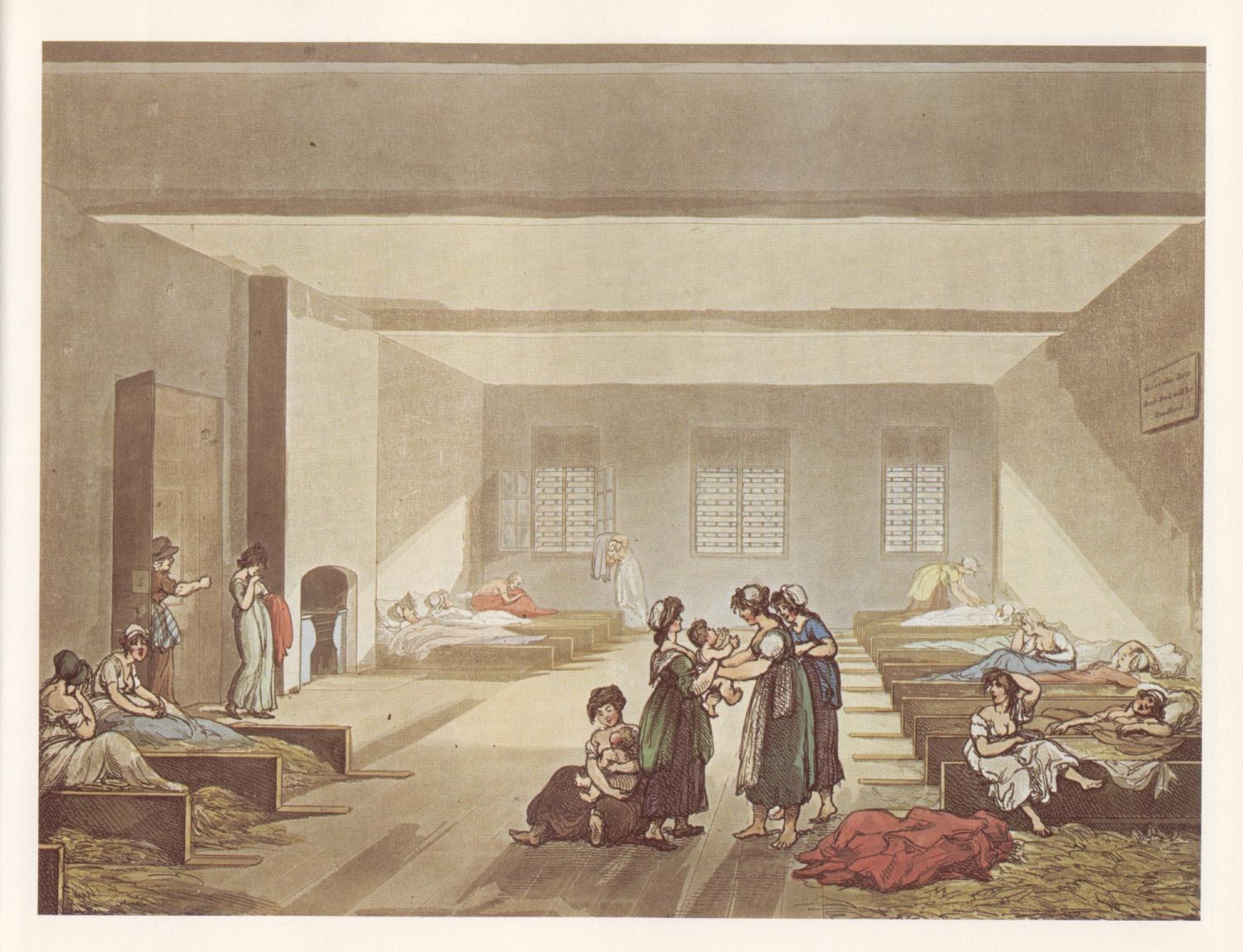 Female vagrants awaiting removal from Bridewell